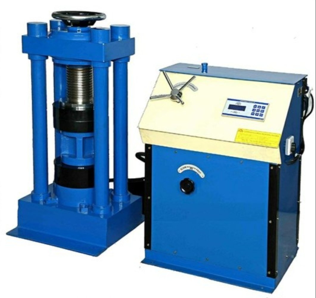 Concrete cube testing machine